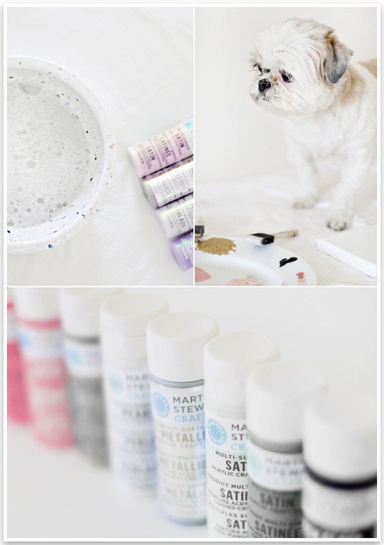 DIY Paw Print Wall Art by Sarah Dickerson | Pretty Fluffy
