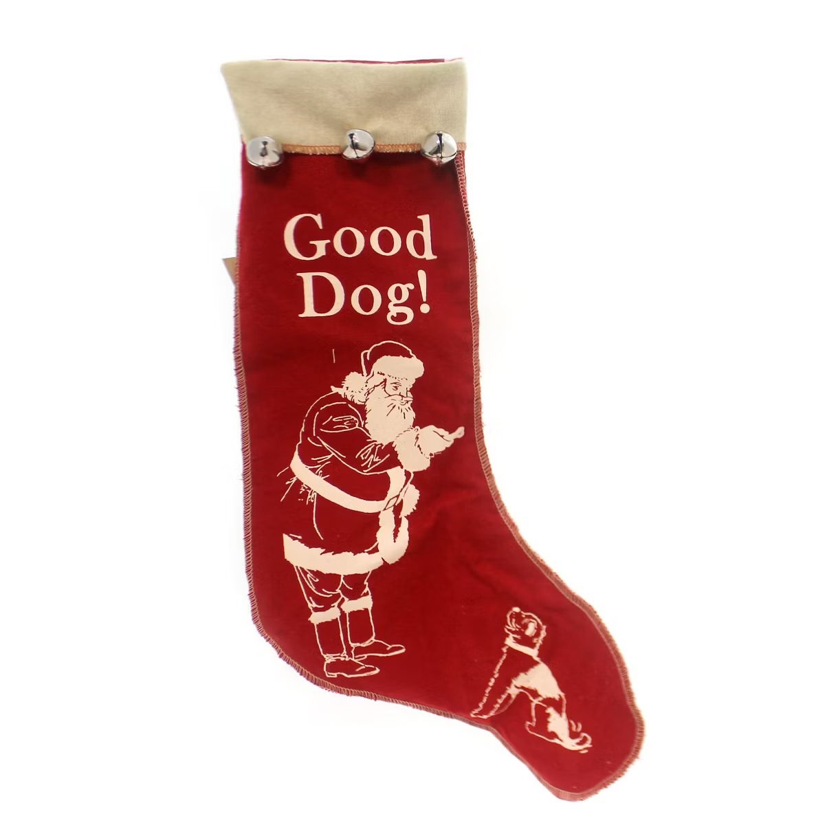Primitives By Kathy Good Dog Stocking