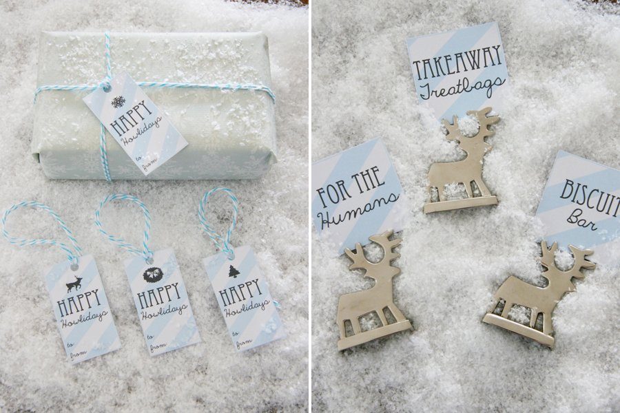 Dog Christmas Party Printables