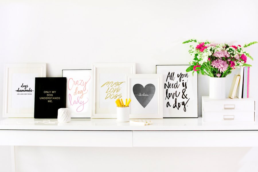 Pretty Fluffy Shop Prints Original Collection // Available at the Pretty Fluffy Print Shop // www.prettyfluffy.com