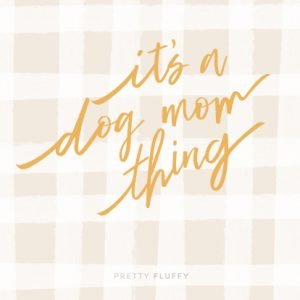 dog mom digital background