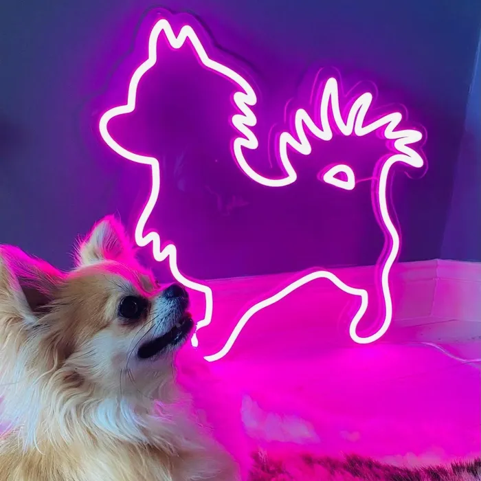 LED sign for pets