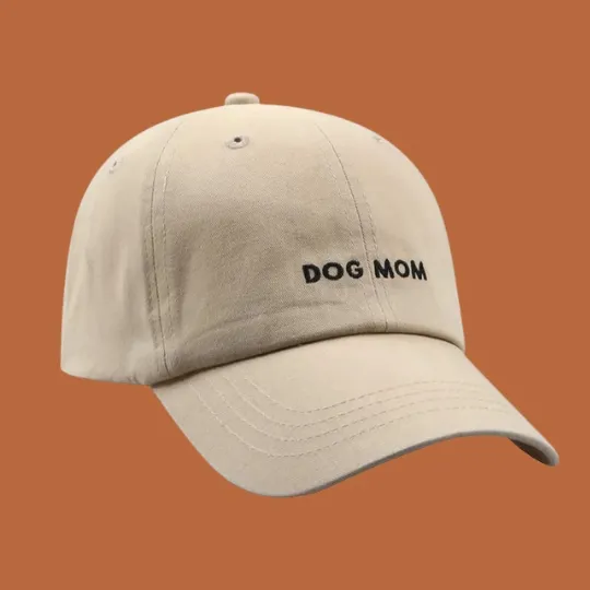 Hatphile Dog Mom & Dog Dad Baseball Caps