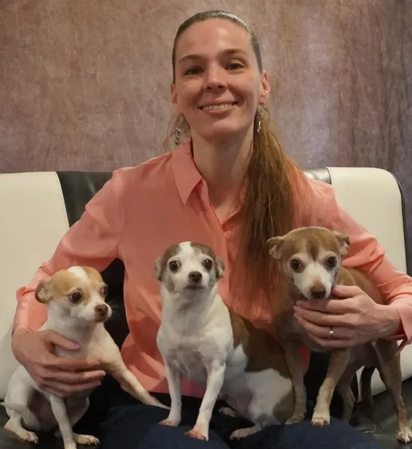 Andrea, editor of All Things Chihuahua