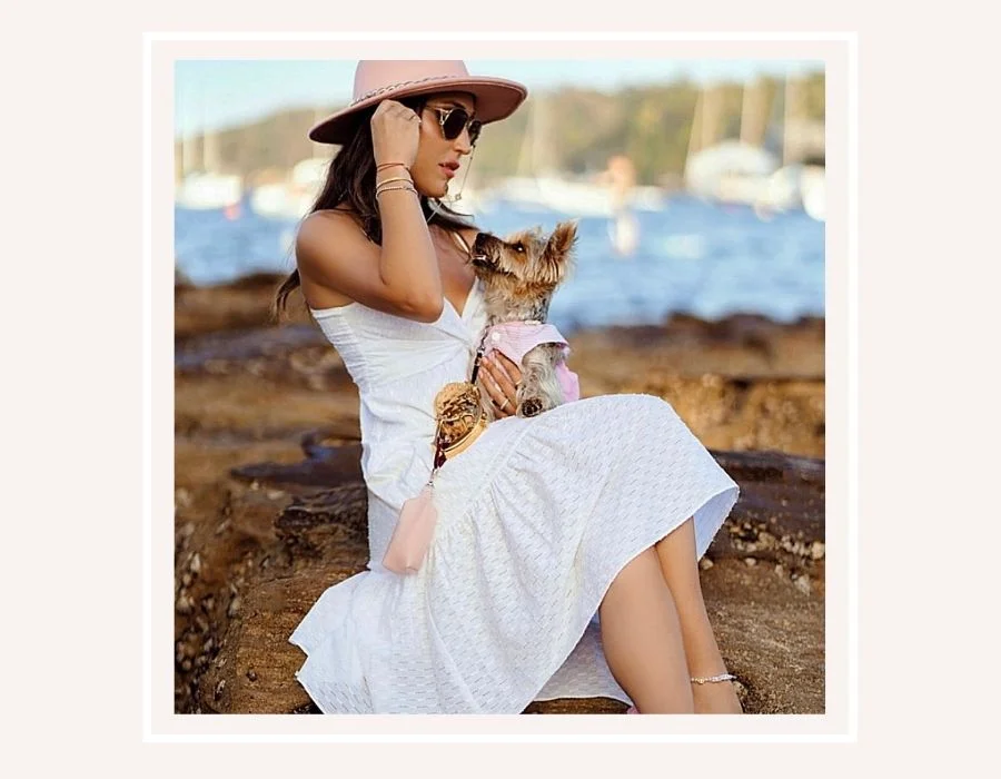 Founder of women-owned pet business Nicole and Baby
