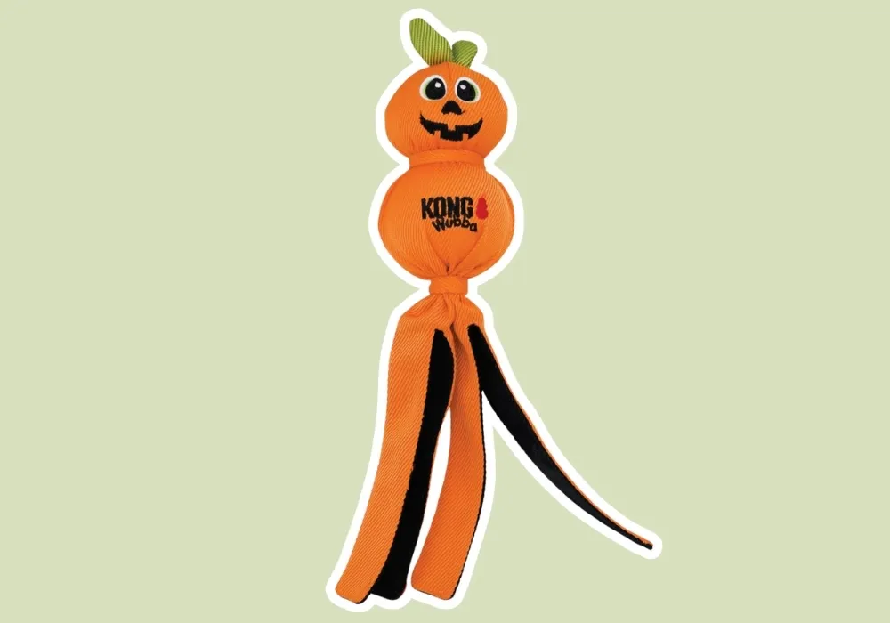 Kong Halloween Wubba Ballistic Pumpkin Dog Toy