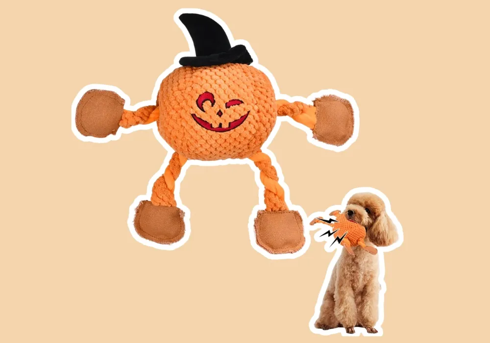 Vehomy Halloween Dog Squeaky Toy Dog Halloween