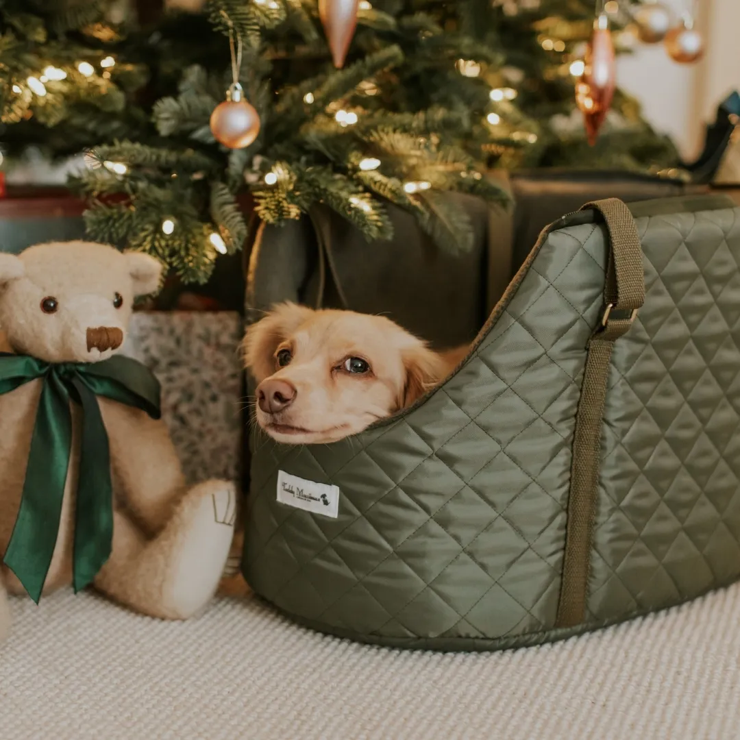 Teddy Maximus 'The Explorer' Quilted Luxury Dog Carrier