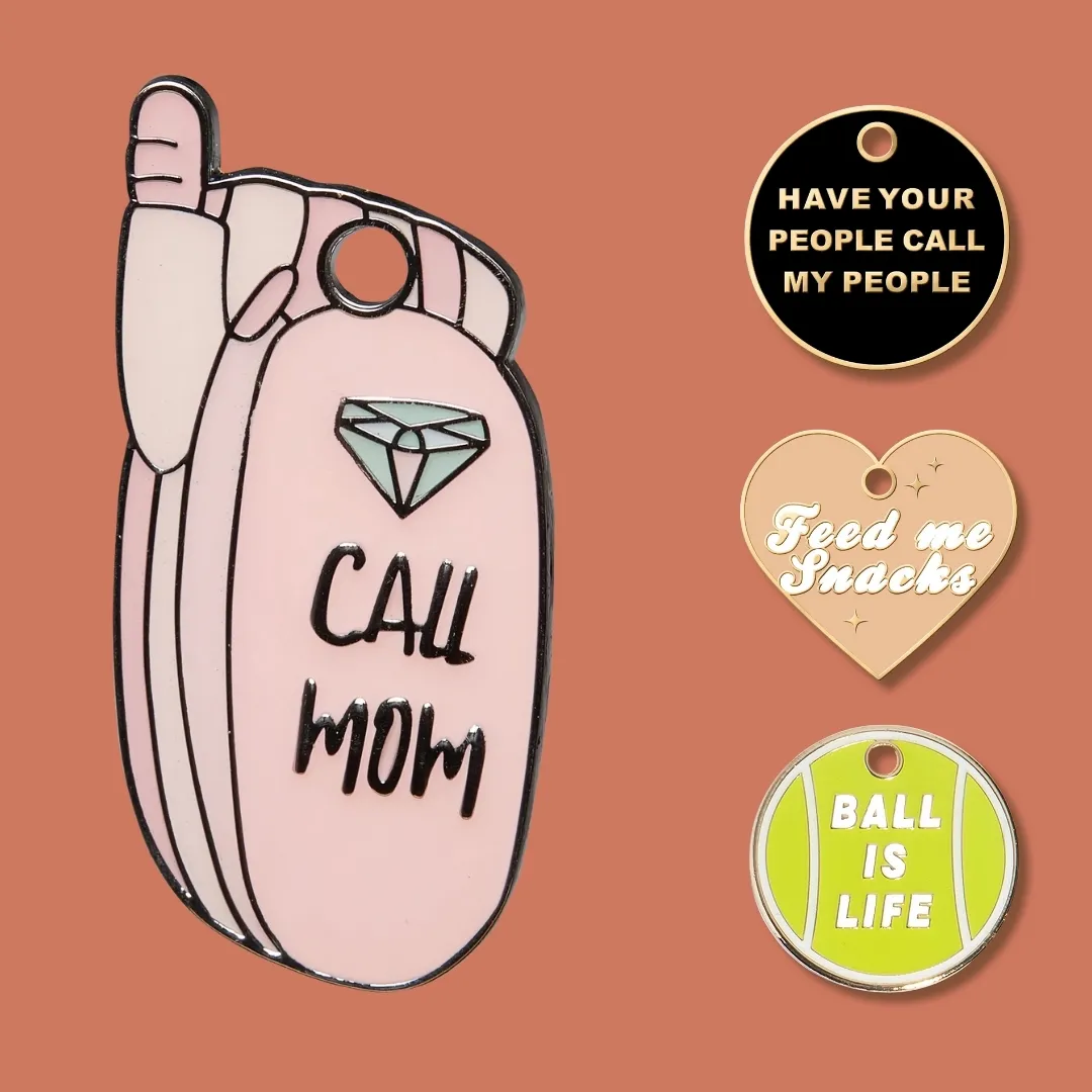 Trill Paws Assorted Dog ID Tag