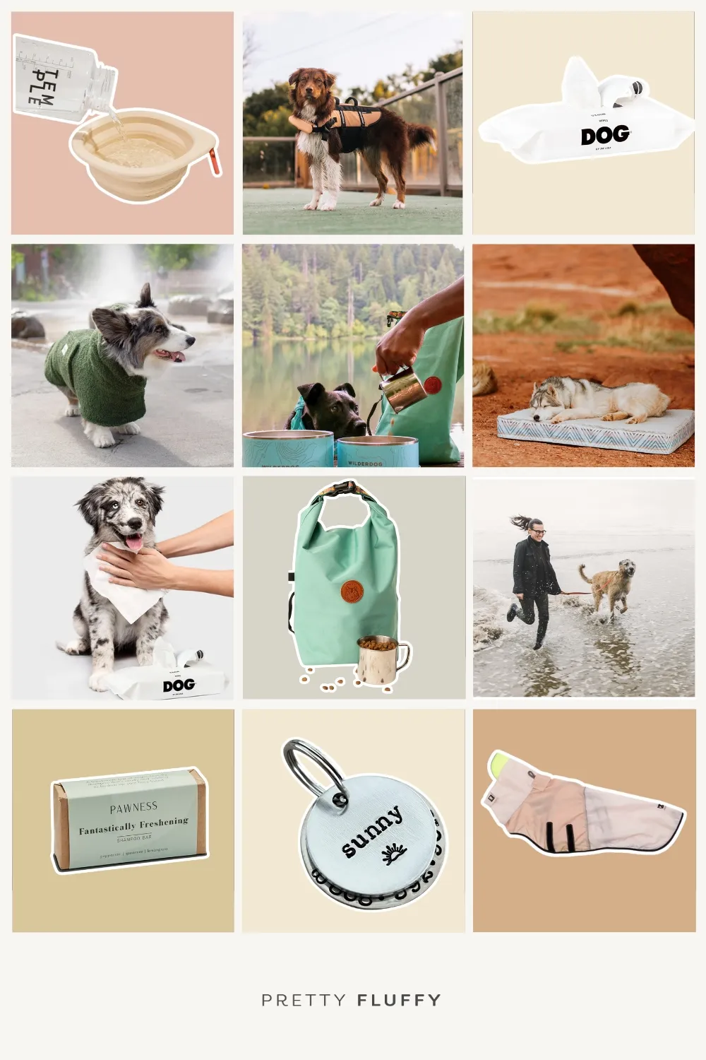 list of dog travel accessories pin